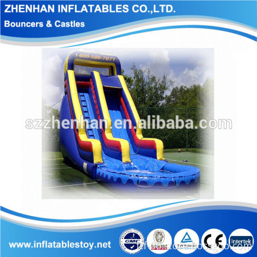 Cheap blue dolphins modelling water slide
